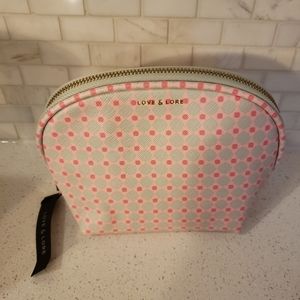 Love & Lore Cosmetic Bag NWT